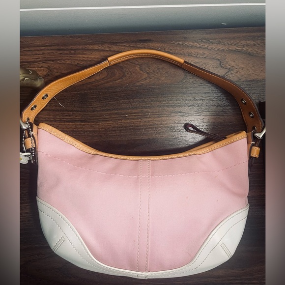 Coach pink and white Daisy mini soho bag 4431 - Picture 6 of 9